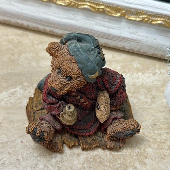 Boyds Bears Friends Figurine 1993 NEVILLE The Bedtime Bear #2002 Vintage - Picture 3 of 9